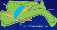 Phillip Island track map