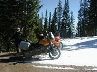 Snow on Buffalo Pass