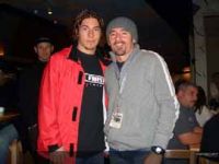 Hayden and Biaggi at Anaheim