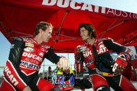 Bostrom and Hodgson at Daytona