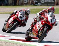Ducati teammates at Monza