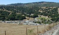 Traffic trying to get into Laguna Seca on Sunday